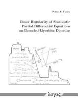 Besov Regularity of Stochastic Partial Differential Equations on Bounded Lipschitz Domains