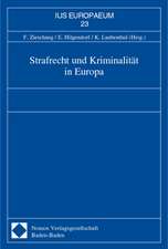 Strafrecht und Kriminalität in Europa