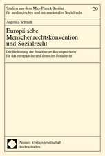 Europäische Menschenrechtskonvention und Sozialrecht