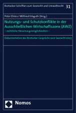 Nutzungs- und Schutzkonflikte in der Ausschließlichen Wirtschaftszone (AWZ)