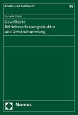 Gewillkürte Betriebsverfassungsstruktur und Umstrukturierung