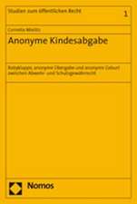 Anonyme Kindesabgabe