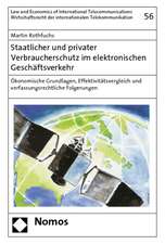 Staatlicher und privater Verbraucherschutz im elektronischen Geschäftsverkehr