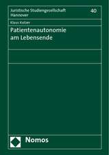 Patientenautonomie am Lebensende