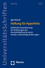 Haftung für Hyperlinks