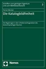 Die Katalogbildfreiheit