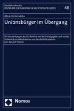 Unionsbürger im Übergang