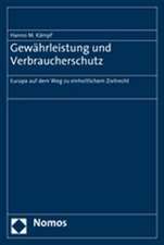 Gewahrleistung Und Verbraucherschutz