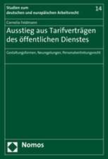 Ausstieg aus Tarifverträgen des öffentlichen Dienstes