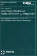 Langfristiger Frieden am Westbalkan durch EU-Integration