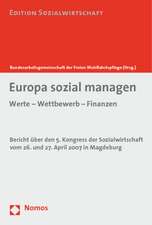 Europa sozial managen