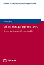 Die Beschäftigungspolitik der EU