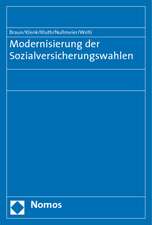 Modernisierung Der Sozialversicherungswahlen: Verpflichtungen Zur Anpassung Der Infrastruktur Im Rahmen Des Essential Facilities-Konzepts Unter Berucksichtigun