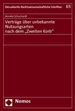 Verträge über unbekannte Nutzungsarten nach dem 