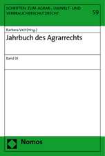 Jahrbuch des Agrarrechts IX