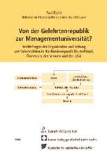 Von Der Gelehrtenrepublik Zur Managementuniversitat?: Rechtsfragen Der Organisation Und Leitung Von Universitaten in Der Bundesrepublik Deutschland, O