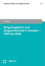 Bürgerbegehren und Bürgerentscheid in Dresden - 1992 bis 2009