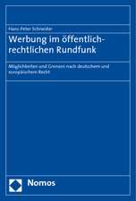 Werbung im öffentlich-rechtlichen Rundfunk