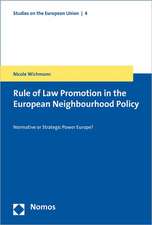 Rule of Law Promotion in the European Neighbourhood Policy