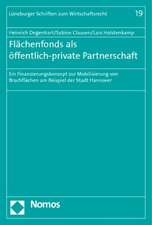 Flächenfonds als öffentlich-private Partnerschaft