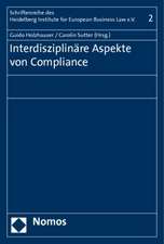 Interdisziplinäre Aspekte von Compliance