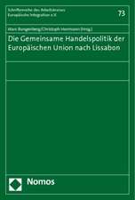 Die Gemeinsame Handelspolitik Der Europaischen Union Nach Lissabon: Voraussetzungen Und Rechtsfolgen