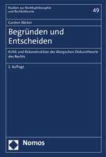 Begründen und Entscheiden