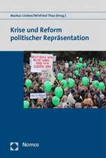 Krise Und Reform Politischer Reprasentation: Infrastruktur, Luftverkehr Und Opnv