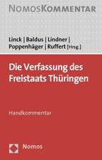 Die Verfassung des Freistaats Thüringen