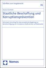 Staatliche Beschaffung und Korruptionsprävention