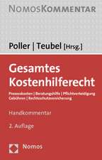 Gesamtes Kostenhilferecht