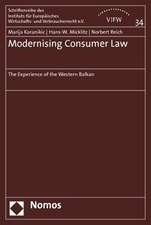 Modernising Consumer Law