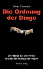 Die Ordnung der Dinge