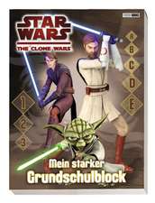 Star Wars The Clone Wars Mein starker Grundschulblock