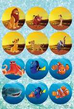 Disney Best of: Wunderschöner Sticker- und Malblock