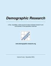 Demographic Research, Volume 9