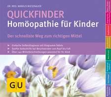 Quickfinder- Homöopathie für Kinder