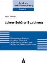 Lehrer-Schüler-Beziehung