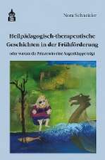 Heilpädagogisch-therapeutische Geschichten in der Frühförderung