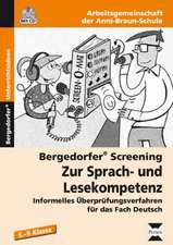 Screening zur Sprach- und Lesekompetenz