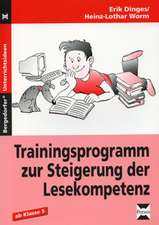 Trainingsprogramm zur Steigerung der Lesekompetenz