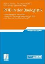 RFID in der Baulogistik: Forschungsbericht zum Projekt 