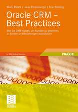 Oracle CRM - Best Practices