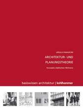 Architektur- und Planungstheorie