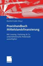 Praxishandbuch Mittelstandsfinanzierung: Mit Leasing, Factoring & Co. unternehmerische Potenziale ausschöpfen