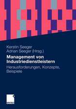 Management von Industriedienstleistern