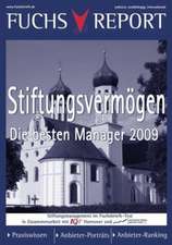 Stiftungsvermögen - Die besten Manager 2009