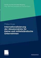 Internationalisierung der Absatzmärkte für kleine und mittelständische Unternehmen