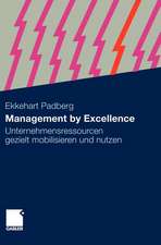 Management by Excellence: Unternehmensressourcen gezielt mobilisieren und nutzen