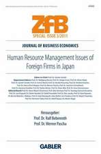 Human Resource Management Issues of Foreign Firms in Japan